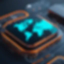 Avast VPN application interface displaying location settings