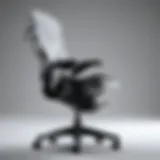 Ergonomic chair with adjustable features