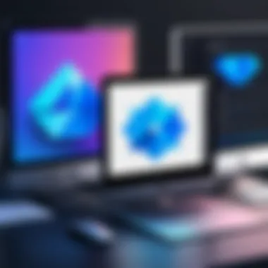 Visual representation of alternatives for handling larger files