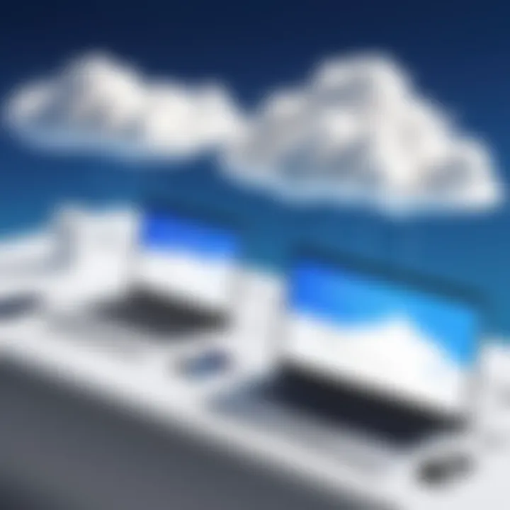 Market comparison of cloud services
