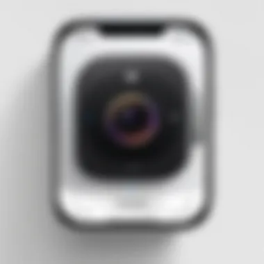 User interface of the Apple Home app showcasing camera integration