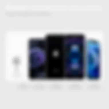 Comparison chart of Apple phone models