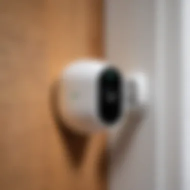 Installation of Arlo 720p HD Security Camera in a home environment