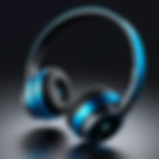 Innovative design of behind-the-ear Bluetooth devices showcasing modern technology.