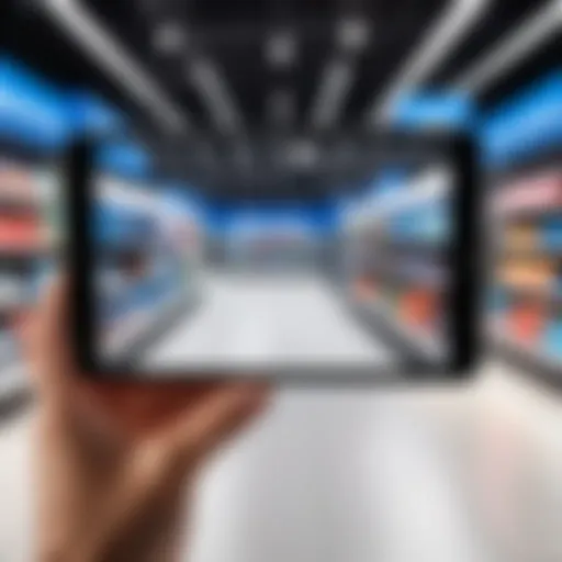 Augmented reality application in retail environment