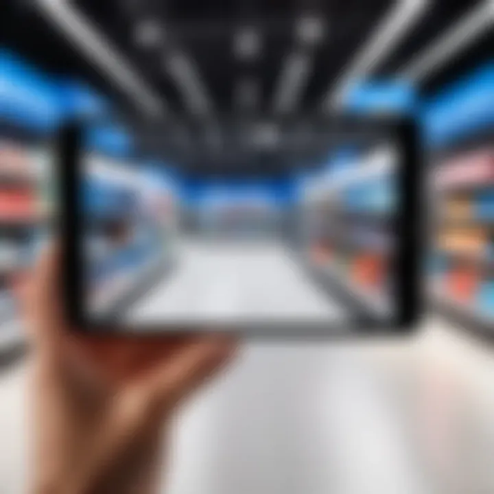 Augmented reality application in retail environment