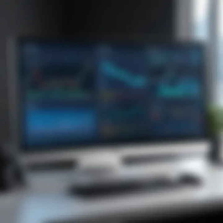 Connectivity options on modern trading monitors