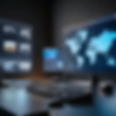 Security Camera Software Integration User interface showcasing security camera software integration
