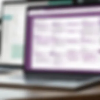 Project Tracking Techniques Using OneNote Flowchart depicting project tracking techniques with OneNote