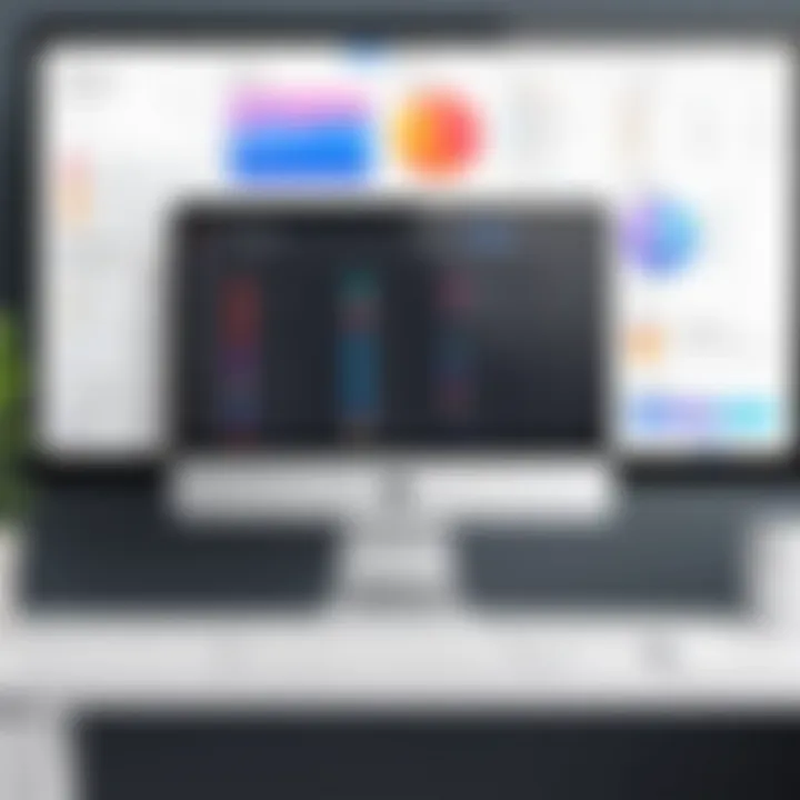 Comparison chart of web design software features for Mac