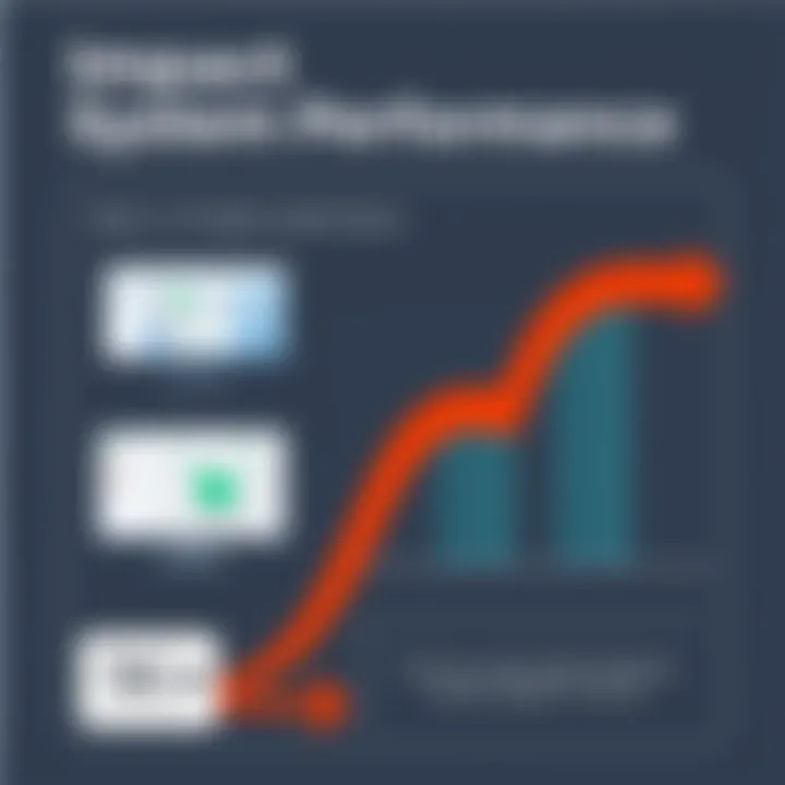 Infographic illustrating the impact of CCleaner Pro on system performance