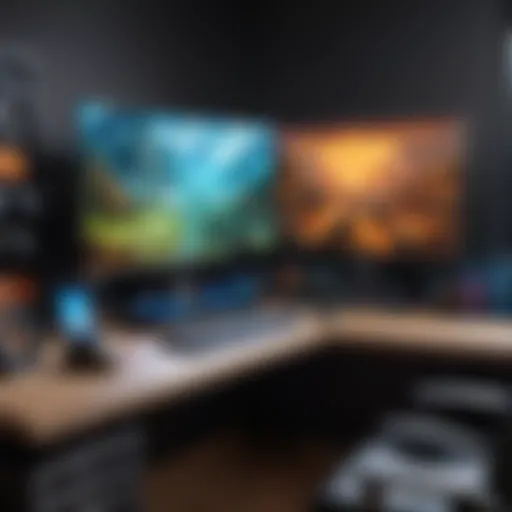 Showcasing an economical gaming setup ideal for World of Warcraft