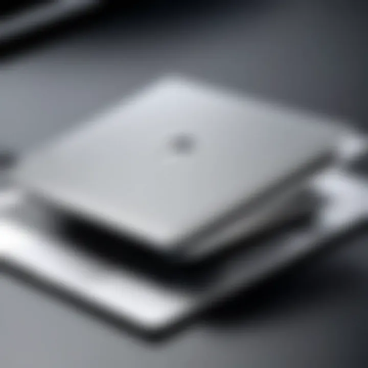 Side-by-side comparison of Chromebook and MacBook Pro