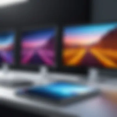 Display Quality Evaluation Display quality test of both mobile devices under various lighting conditions