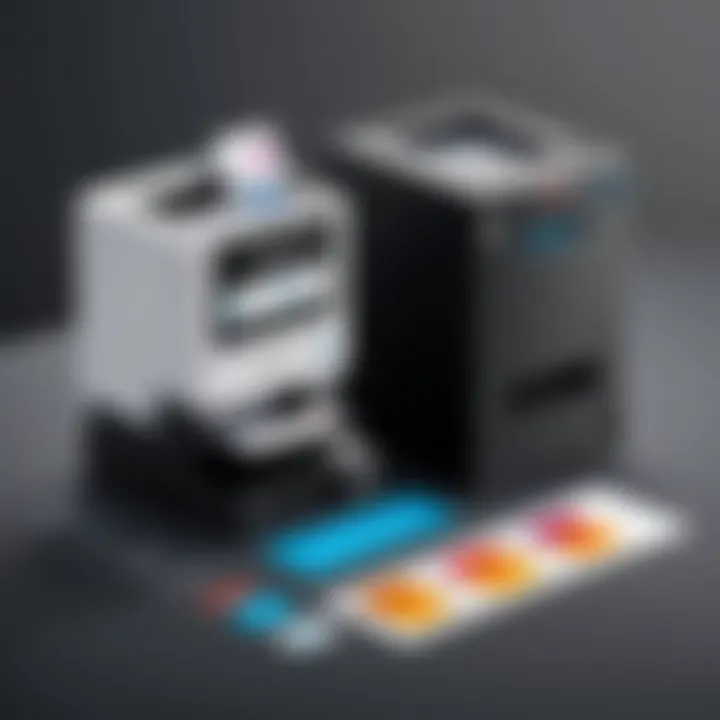 Cost comparison chart illustrating savings with ink tank systems versus traditional cartridges
