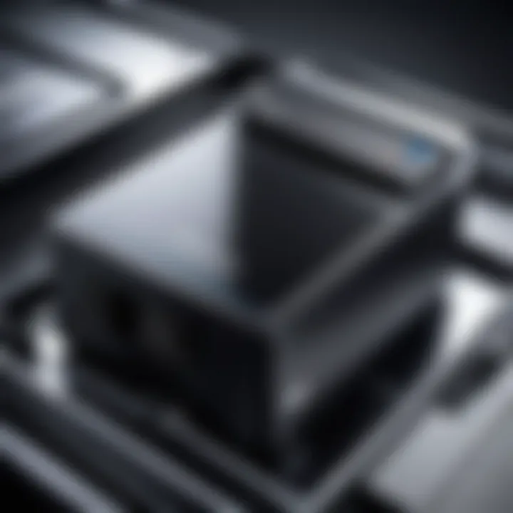 A close-up of ink tank system components highlighting their design and functionality