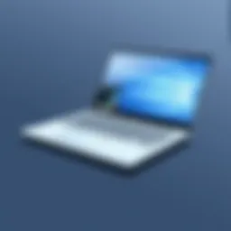 Inspiron 17 Inch Laptop showcasing its sleek design