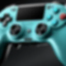 Detailed view of Scuf Pro Controller's ergonomic design