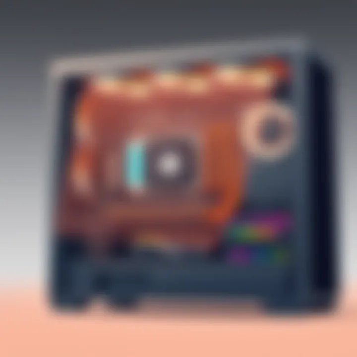 An array of high-performance components ready for assembly in a gaming rig