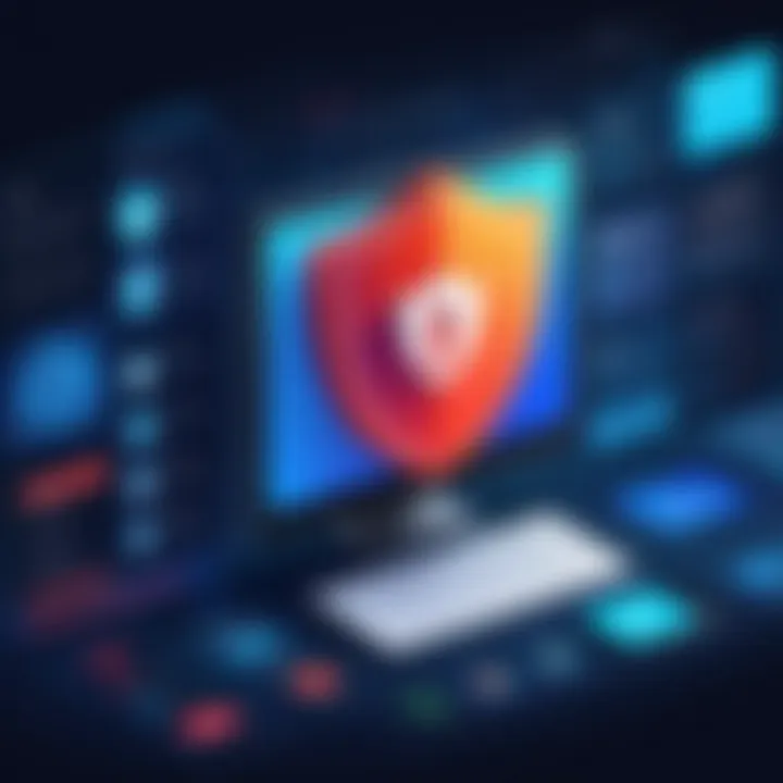 Infographic on internet security