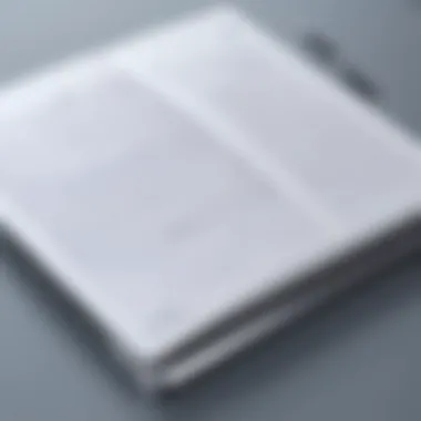 Ergonomic design of a notebook emphasizing user comfort