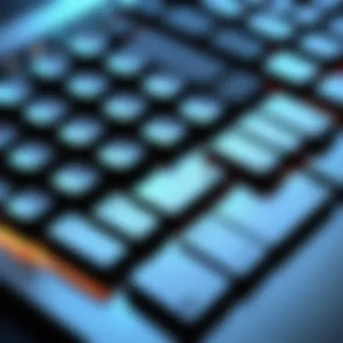 Ergonomic Backlit Keyboard Ergonomic keyboard with backlit keys