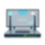 Modern wireless router setup