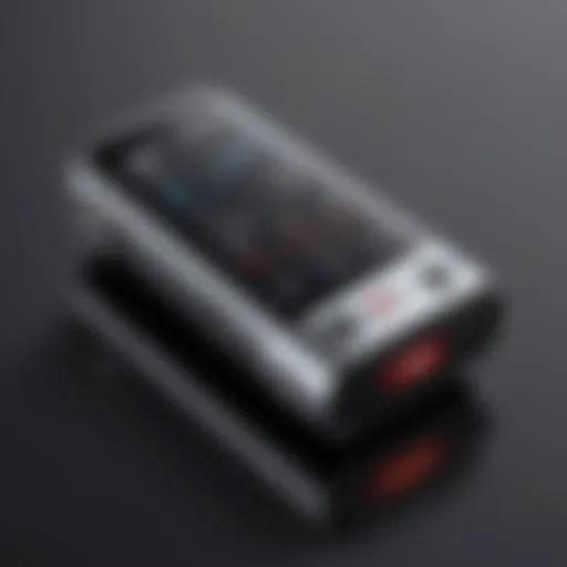 Advanced voice recorder showcasing sleek design and intuitive interface