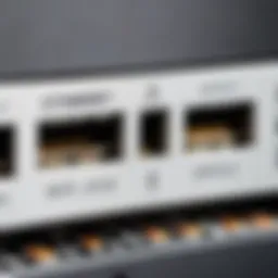 Ethernet switch with multiple connections