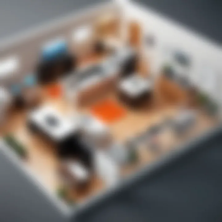Integration options available in Gliffy Floor Plan Creator