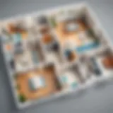 User interface of Gliffy Floor Plan Creator showcasing design tools