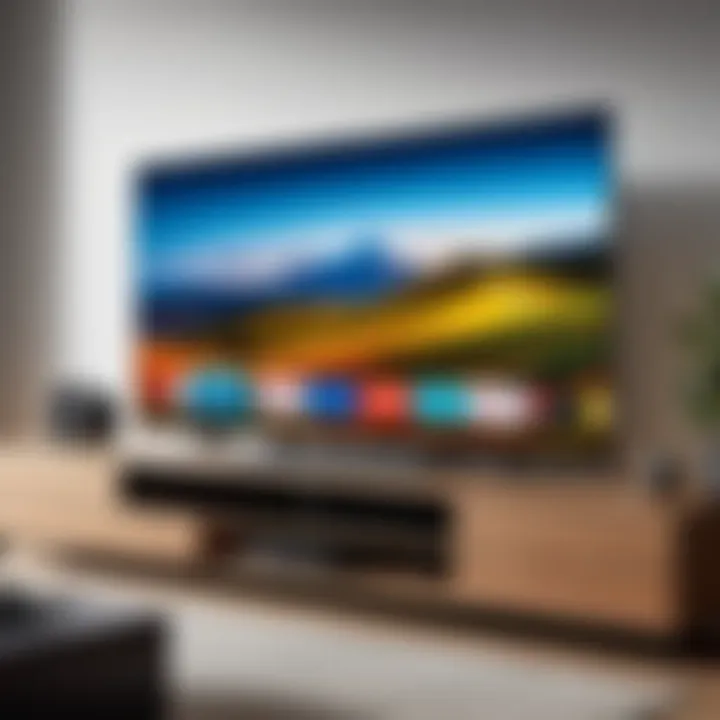 Smart TV integrated with home entertainment system