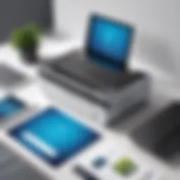 Wireless printer setup overview