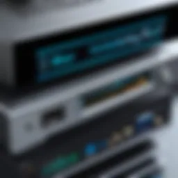 Display ports for dual monitor connection