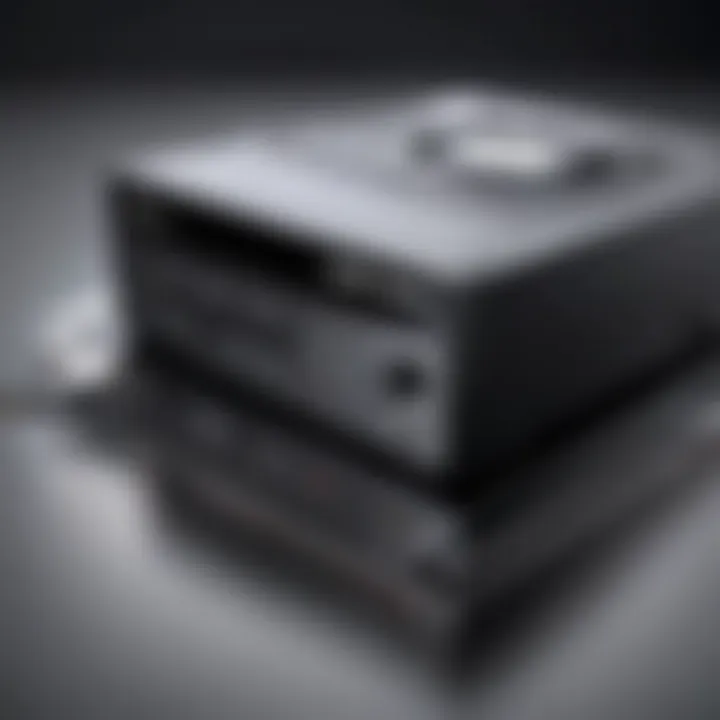 Illustration of a VCR tape being connected to a digital converter
