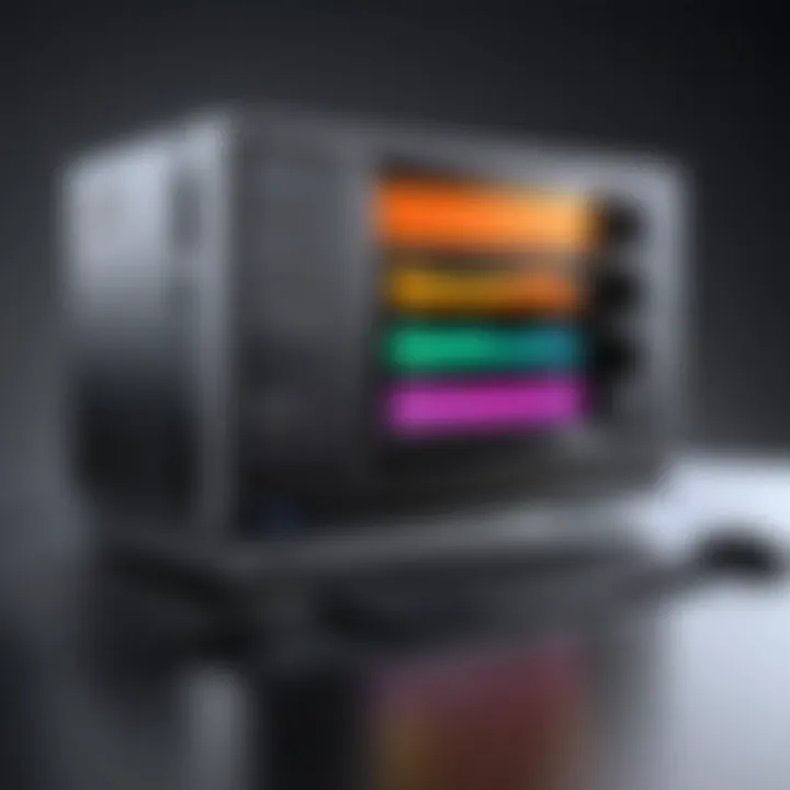 Screenshot of digital conversion software interface