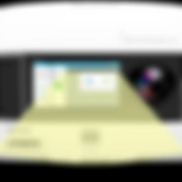 Epson PowerLite 2250U showcasing image quality