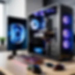 High-performance gaming PC setup for VR