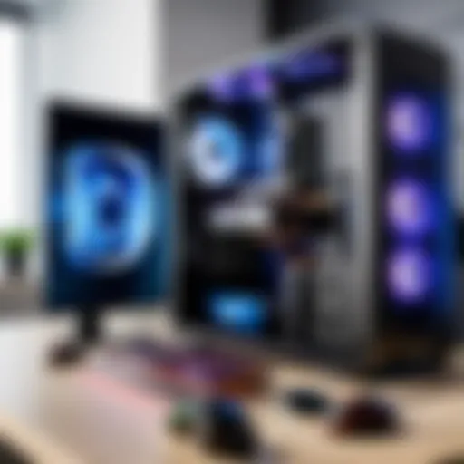 High-performance gaming PC setup for VR