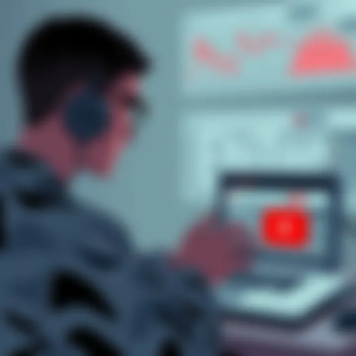 Ethical Dilemmas in Media Consumption Symbolic depiction of ethical dilemmas in media consumption