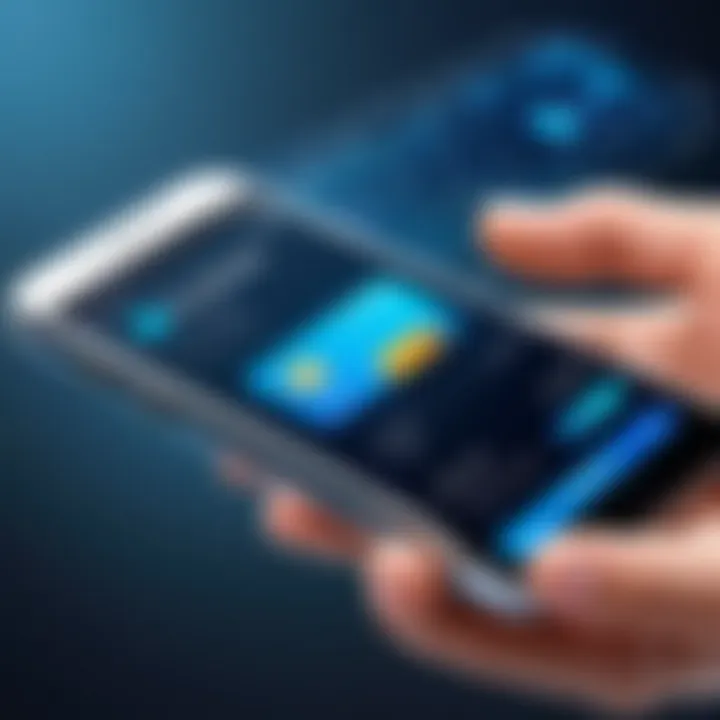 Visual representation of future trends in mobile payment technology.