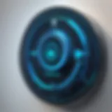 Visual representation of VPN encryption technology