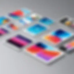 Latest iPad models lineup showcasing design variations