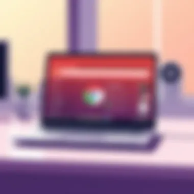 User-friendly interface of a Chromebook