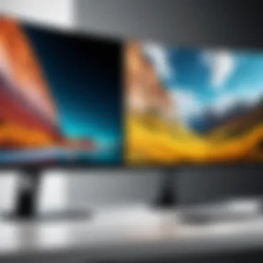 Curved vs Flat Monitors in Professional Settings Comparison of curved and flat monitors in professional use