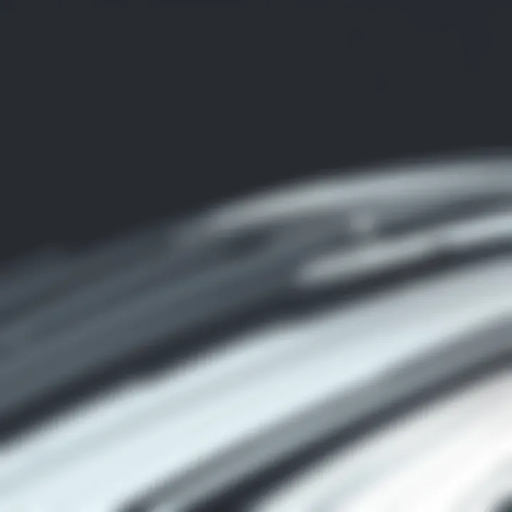 A close-up of unique brush strokes illustrating Procreate's versatility