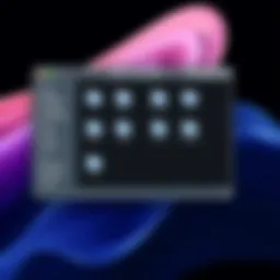 User interface of Apple File Manager displaying folder structure
