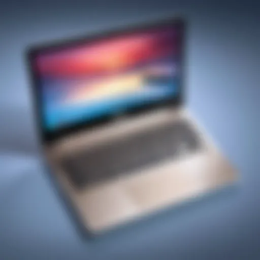 Asus Chromebook showcasing sleek design