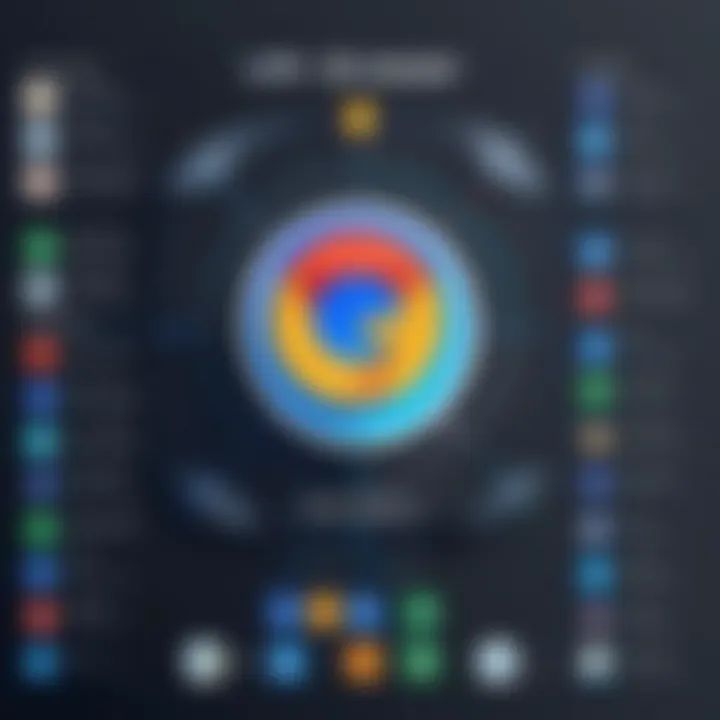 An infographic highlighting the advantages and disadvantages of using browsers with VPN.
