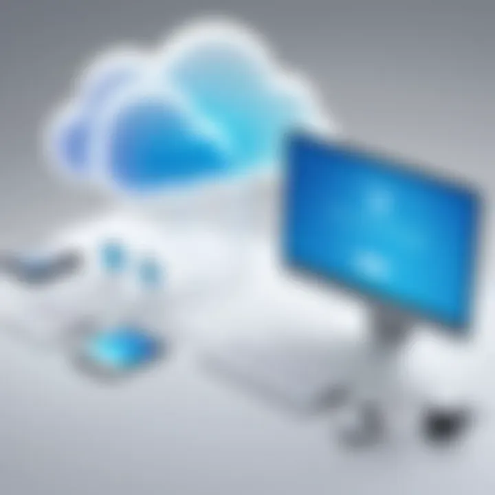 Diagram illustrating the advantages of cloud PCs for personal use